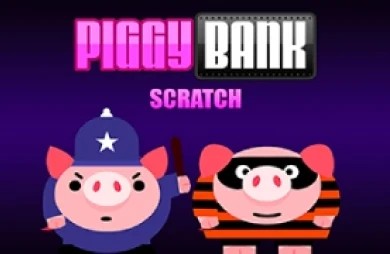 Cover van slot Piggy Bank Scratch