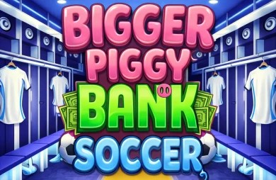 Cover van slot Bigger Piggy Bank Soccer